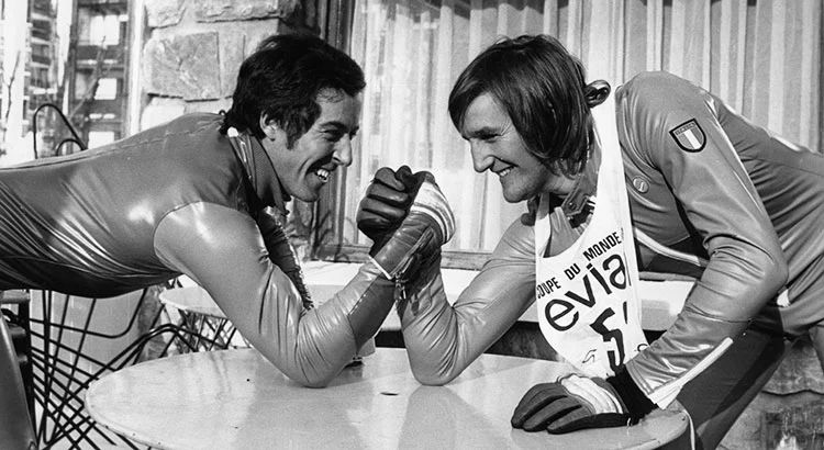 Thoeni e Gros ai tempi della Valanga azzurra