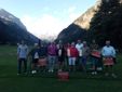 Da dx Luca (del CircuitoHD), Ghibellino Laura, Pozzo Piero, Tallia Stefano, Maggio Giulia, Contardi Lucio, Celano Massimiliano, Bianchi Patrick e Bottaro Fabio Andriano; sullo sfondo il vicepresidente, Barone Federico Beck Peccoz e il presidente Rolando Bossi