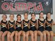 Le Allieve L3 e L4 Rebecca Frediani, Stella Sorbara, Francesca Garetta, Anais Bionaz e Giusi Sorbara con le loro istruttrici Alice e Sara Mastaglia e Chiara Salvemini