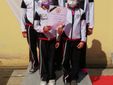 Le allieve sul podio