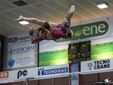 Fatima in azione alle parallele (foto Ginnastica Artistica Italiana)