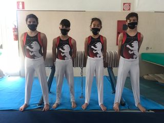 Gabriel Fuccio, Riccardo Durello, Kien Fogliadini e Ruben Vitulli