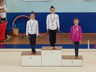 Ginevra Pascarella sul gradino più altto del podio