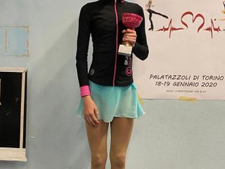 Il podio Baby 1 femminile