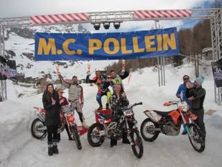 Podio oltre 250 cc