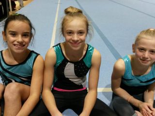 Martina Saroglia, Vittoria Ramanzin e Emma Viérin