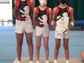 La squadra LB Maxim Carere, Mattia Coutandin e Riccardo Durello