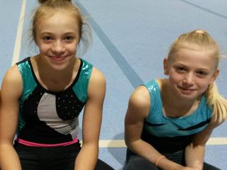 Le allieve L4 Gold dell’Olimpia Vittoria Ramanzin e Emma Viérin