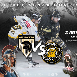 Hockey su ghiaccio: grande attesa per il match HC Aosta - HC Varese