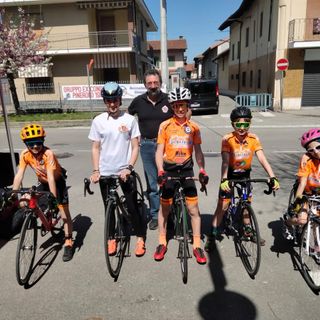 Ciclismo: Buoni risultati dell'Orange Bike nel "Trofeo Comune di Airasca"