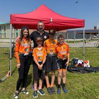 Julien Marchi sul podio a Ferrera Erbognone (PV)