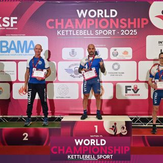 Kettlebell: Cristiano Arbenson, forza d’Argento mondiale!