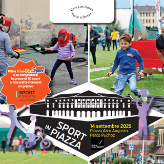 Il 14 settembre torna l’atteso appuntamento di “Sport in Piazza”