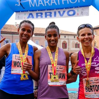 Domenica si è tenuta la maratona ufficiale della città di Lodi, Catherine Bertone in evidenza
