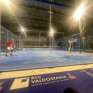 Cesaro Stefano (maglietta nera) e Richard Borettaz