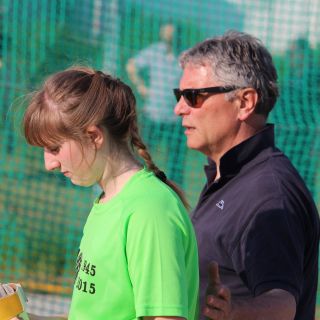 Giulia Aresca con coach Serradura