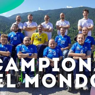 Gli azzurri del powerchair hockey si aggiudicano il titolo mondiale