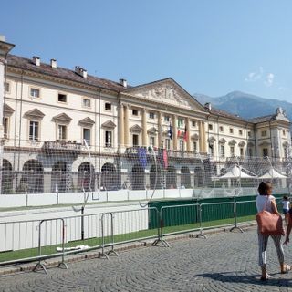 Si stanno ultimando i campi di calcio per il Trofeo Città di Aosta Calcio a 5