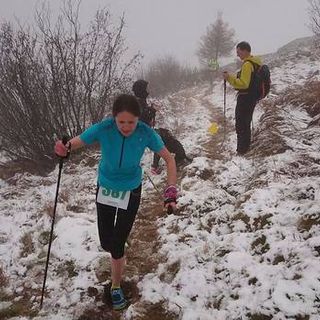 Denise Alleyson vincitrice Km Verticale Ingria Arbella (foto Roletti)