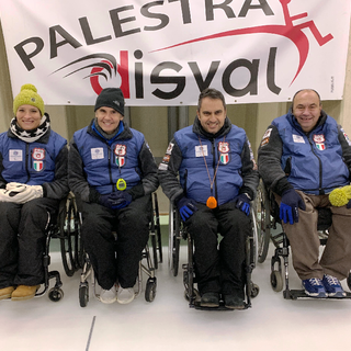 Curling integrato: Una giornata di campionato tutta rossonera per la Disval