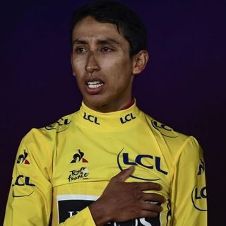 Il vincitore dell'edizione 2019 del Tour, Egan Bernal