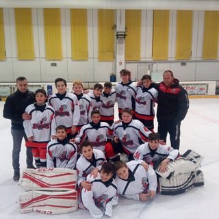 Hockey ghiaccio: U13; sconfitti dal Pinerolo i combattivi Gladiators