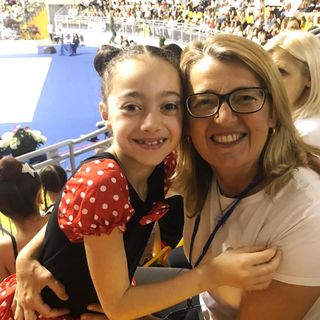 Ginevra Pascarella con la tecnica Elena Bétemps