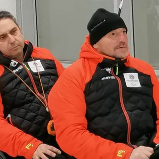 Fabrizio Bich con Egidio Marchese (dietro)