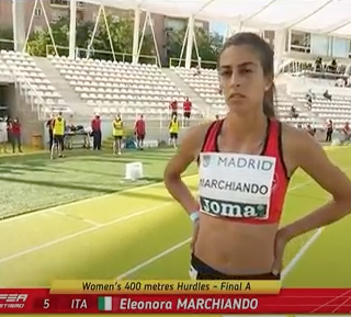Eleonora Marchiando a Madrid