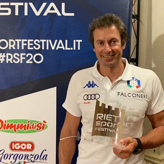 Simone Origone, stella del Rieti Sport Festival