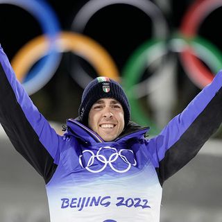 Federico Pellegrino argento a Pechino 2022 nella 15 km sprint