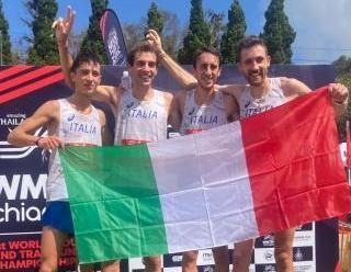 Da sx Rostan, Maestri, Aymonod, Chevrier (Foto Fidal)
