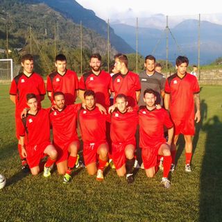 I Red Devils che hanno preso parte al Memorial Pedroni, torneo pre campionato