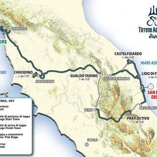Ciclismo: 56esima Tirreno-Adriatico; sette tappe per un corsa ciclistica che promette spettacolo