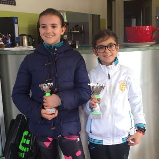 Heloise Pramotton (a ds) con Camilla Falco