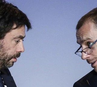 Andrea Agnelli e Aleksander Ceferin