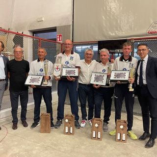 La premiazione dell'Aostana