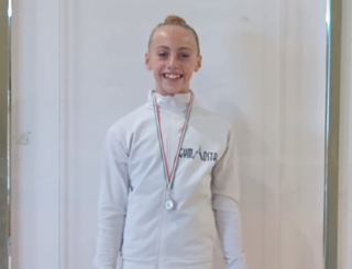 Ginnastica rimica: Arianna Desandrè brilla a Saluzzo