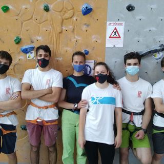 Da sn: Ivan Vuillermoz, Antonio Charrere, Cristiana Martinetto (Delegato Fasi), Silvia Cazzanelli, Nicolas Charbonnier, Michael Fassino