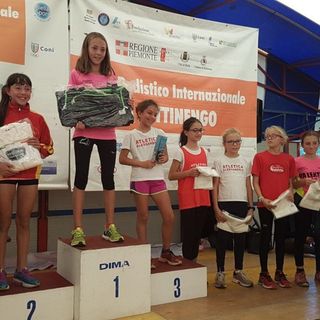 Corinne Beltrami sul podio