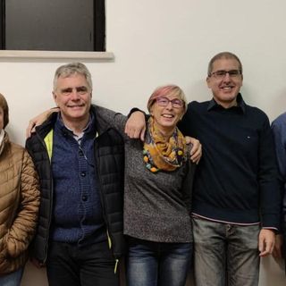 Da sn: Luca Aresca, Barbara Tamone, Mauro Serradura, Sonia Galeazzi, Roberto Renda, Antonino Di Blasi, Giulia Aresca