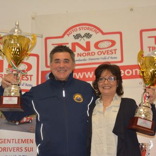 Auto storiche: Andrea Malucelli e Cinzia Bruno sono i vincitori del Trofeo Nord Ovest 2019