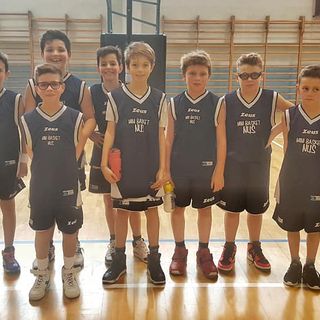 La formazione del Minibasket Nus