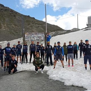 Biathlon: Martina Trabucchi (sci club Brusson) e Nicolò Bétemps (Bionaz Oyace) hanno concluso l’allenamento collegiale a Val Martello