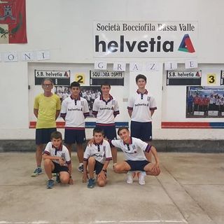 Bocce: U15, il BV Helvetia stacca il biglietto per i Campionati italiani