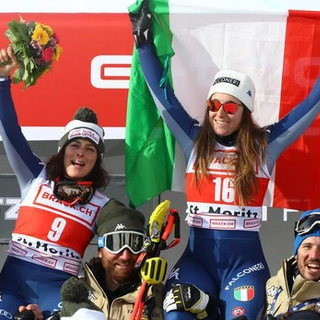 Federica Brignone impegnata in gara (immagine di repertorio)