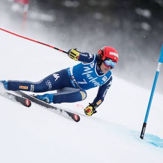 Federica Brignone in azione