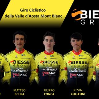 GIRO DELLA VALLE: La Biesse Carrera  al via con Michel Piccot e i suoi assi