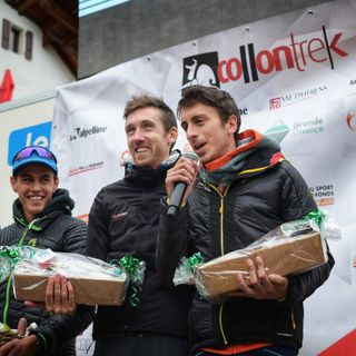 Xavier Chevrier ed Henri Aymonod festeggiano la vittoria