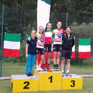 Ciclismo: Truc oro e tripletta rossonera ai tricolori in Val Casies